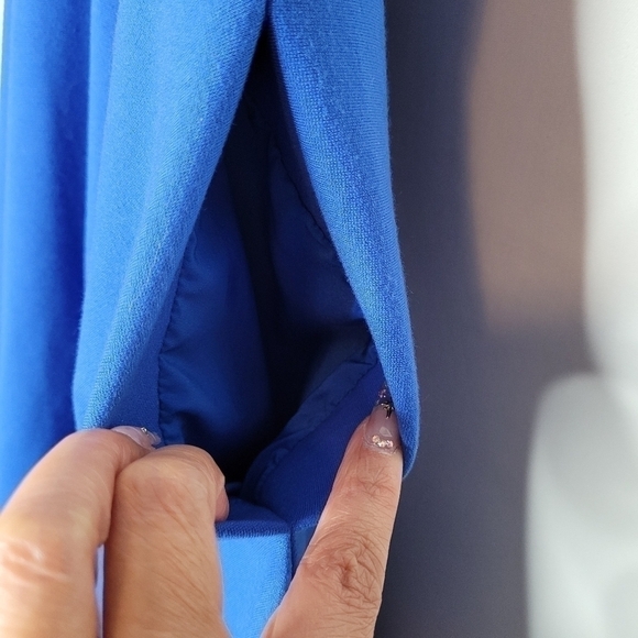 Diane Von Furstenberg Blue Cocktail Dress - Picture 10 of 15